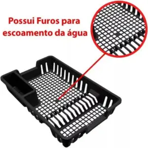 Escorredor de Louça de Plástico de 44 cm - ArqPlast - Imagem 2