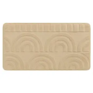 Tapete Trilho com Antederrapante 1,20x0,45M de Microfibra Linha Essence - Rio Home - Imagem 2