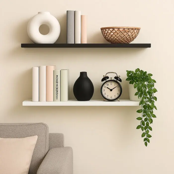 Prateleira de Madeira Concept Me Leva 1,2x15x40cm com Suporte - Prat-k - Imagem 2