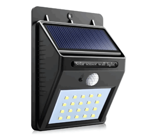 Luminária Solar com Sensor de Presença IP44 REF: ALL 51185- Alfacell