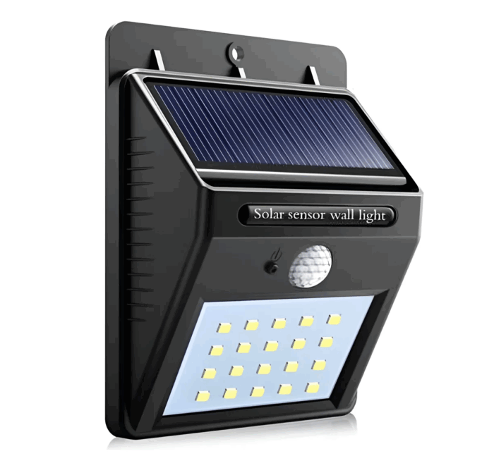 Luminária Solar com Sensor de Presença IP44 REF: ALL 51185- Alfacell - Imagem 1