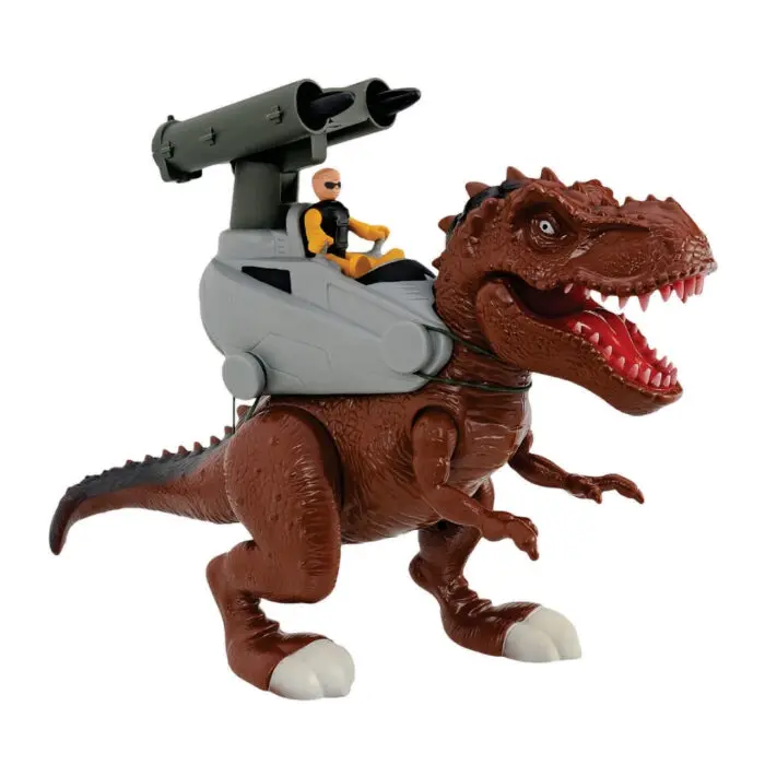 Brinquedo Rex Attack de 40cm que Lança Missil - Adijomar - Imagem 4