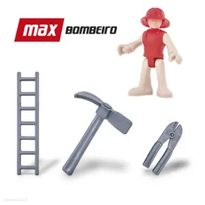 Brinquedo Caminhão Max Bombeiros de 48cm - Adijomar - Imagem 4