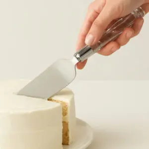 Kit Cozinha com Espatula de 25,5cm e Cortador de Pizza de 20cm de Metal com Cabo de Acrílico - Cozy - Imagem 2