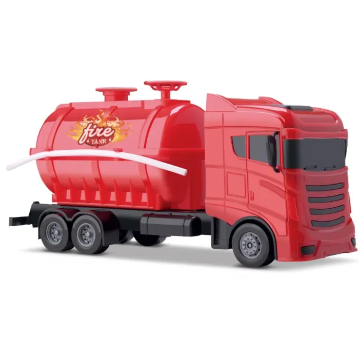 Brinquedo Caminhão de Bombeiros Fire Tank de 35cm -  Orange Toys - Imagem 2