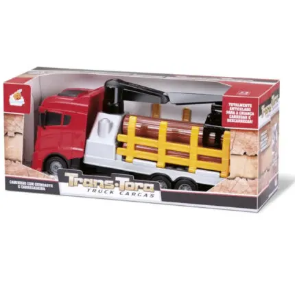 Brinquedo Caminhão Trans-Tora Truck Cargas de 35cm - Orange Toys