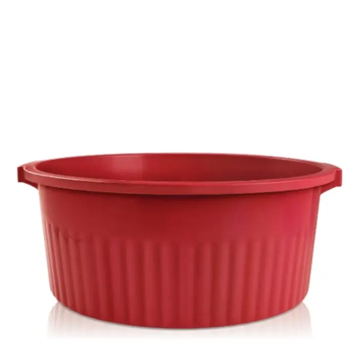 Bacia Canelada Grande de 40 Litros Primeira Moagem - ArqPlast - Imagem 1