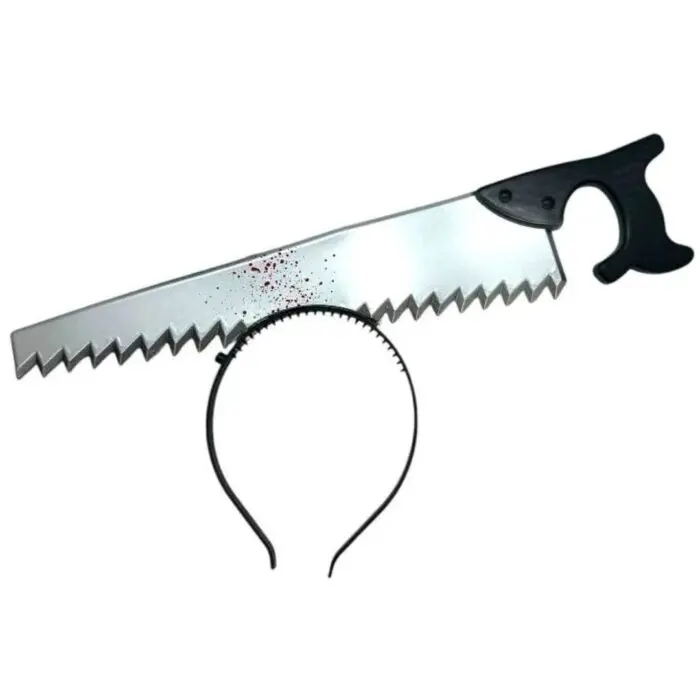Acessório para Festa de Halloween Tiara de Serra de Plástico de 34cm - Imagem 1