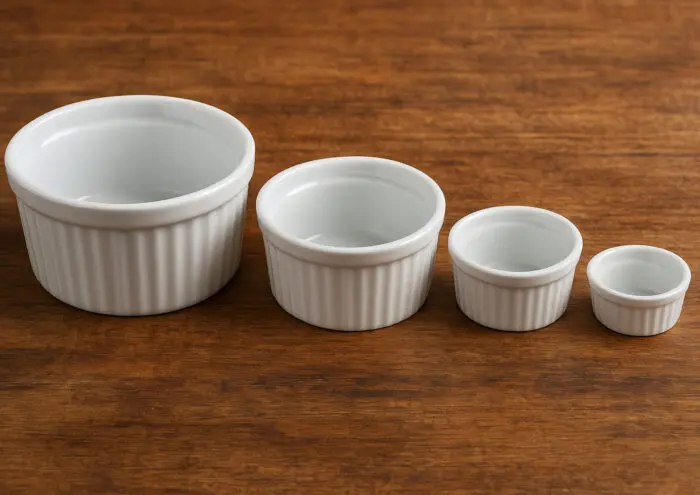 Molheira Ramekin de Porcelana - 4 Opções de Tamanho - Imagem 3