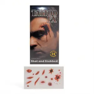 Cartela de Tatuagens Realistas para Halloween - Tattoo FX - Imagem 2