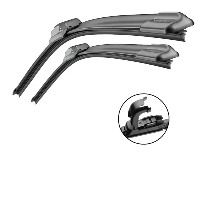 Par de Palhetas / Limpador de Parabrisa Premium em Silicone - Goal - Imagem 1