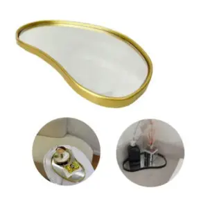 Bandeja / Espelhop Decorativo Redondo 29x17,5cm – Dcarte - Imagem 2
