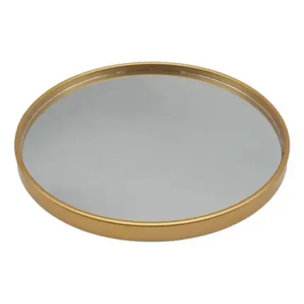 Bandeja / Espelhop Decorativo Redondo 22,5cm - Dcarte