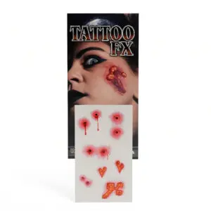 Cartela de Tatuagens Realistas para Halloween - Tattoo FX