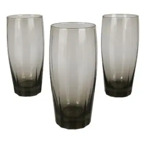 Conjunto com 3 Copos de Vidro Flórida 365ML - PRATICASA - Imagem 2