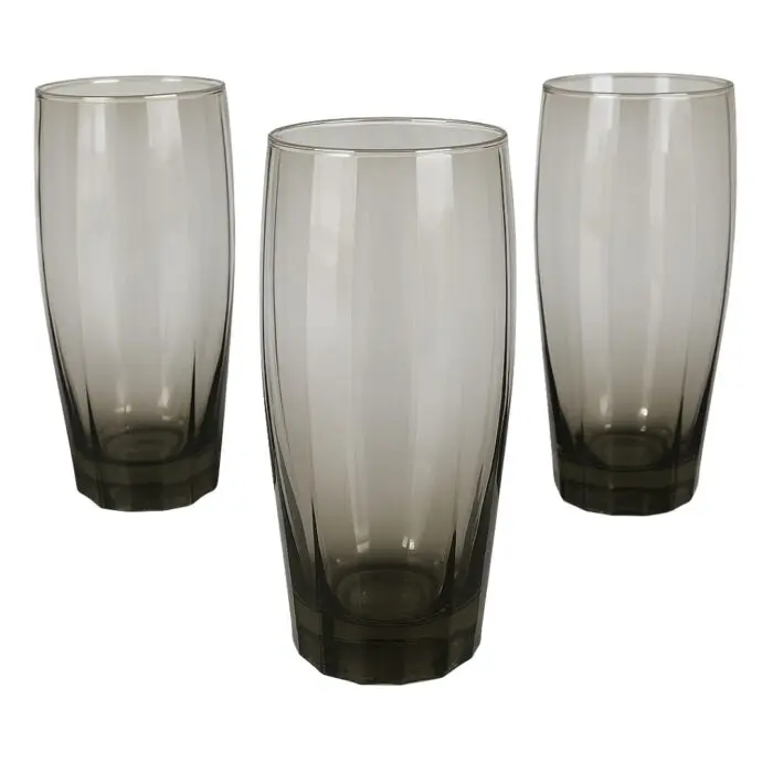 Conjunto com 3 Copos de Vidro Flórida 365ML - PRATICASA - Imagem 2