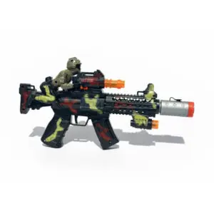 Brinquedo Arminha de Plástico de 35cm com Luzes, Som e Fumaça - MD Toys - Imagem 3