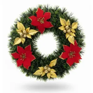Guirlanda de 40cm Enfeite Decorativo de Natal - DCart Christimas
