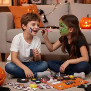 Enfeite Halloween Kit Maquiagem com 10 Peças - Party Festa - Imagem 2