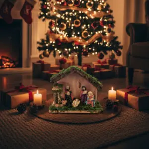 Enfeite Presépio de Natal de 16cm em Resina - Wincy - Imagem 2