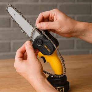 Corrente Mini Moto Serra Portátil 6 Polegadas - Startools - Imagem 2