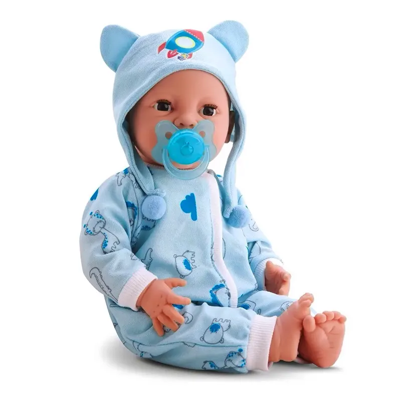 Boneca Brincando de Pijama New Born - Divertoys - Imagem 3