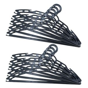 Cabide Preto Ultra Resistente - Kit com 10 unidades - Imagem 2