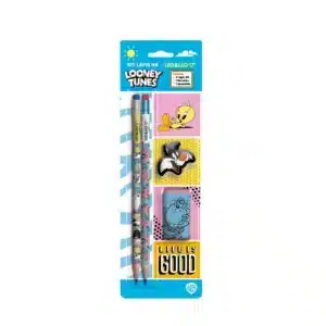 Kit Lápis HB Looney Tunes Leo&Leo