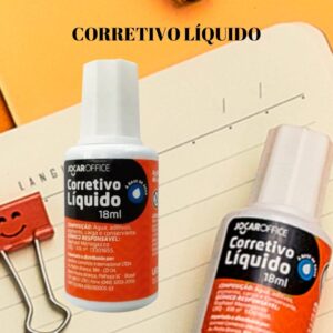 Corretivo Liquido 18ml Jocar Office - Imagem 2