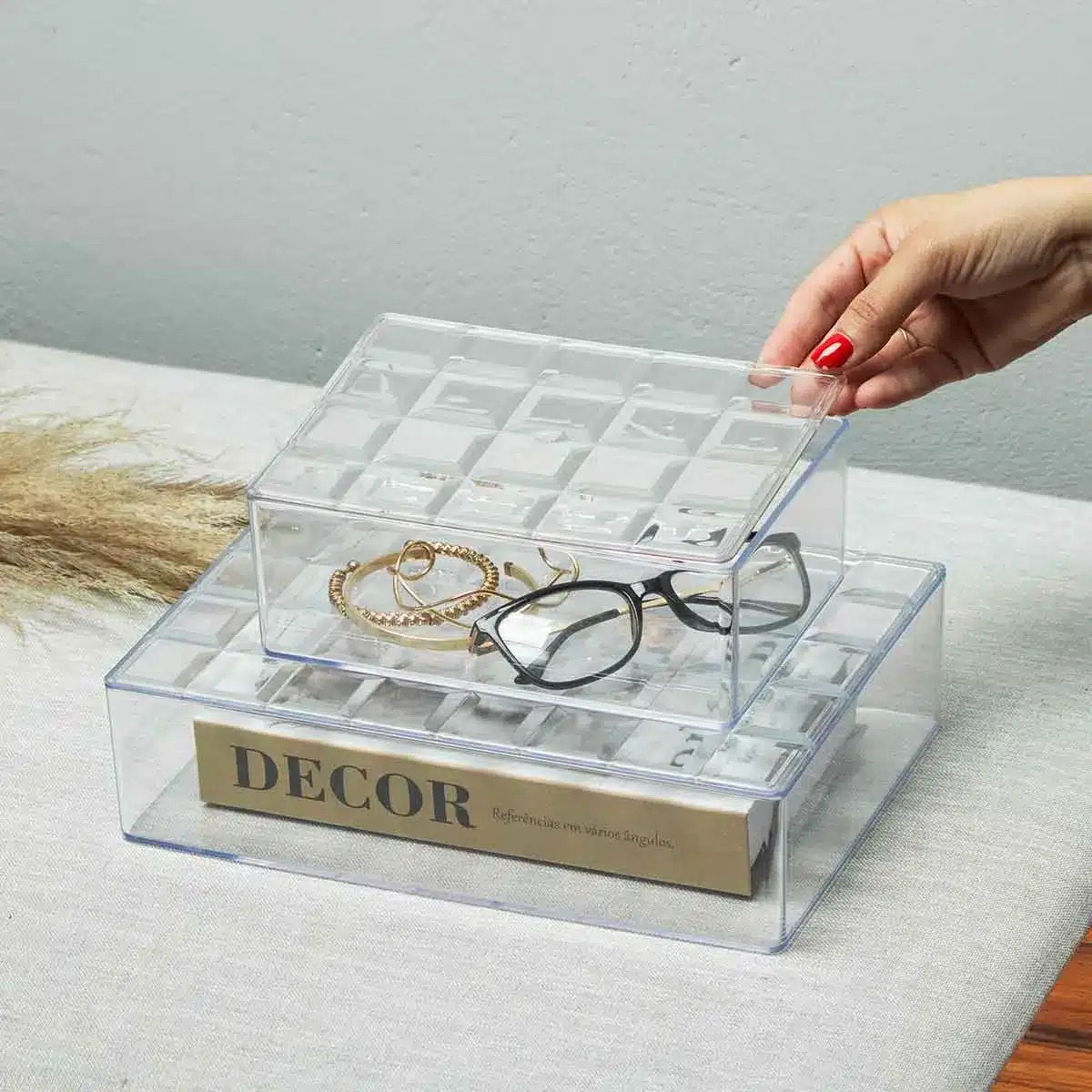 Caixa Organizadora Bisotê com Tampa - Paramount - Imagem 2