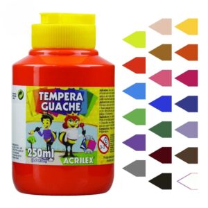 Tinta Tempera Guache 250ml Acrilex - Imagem 2