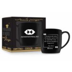 Caneca/Xícara Cerâmica 360ml Cursos Administração - Brasfoot