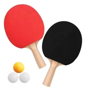 Kit Jogo Raquete Tenis de Mesas (Ping Pong) Caerus