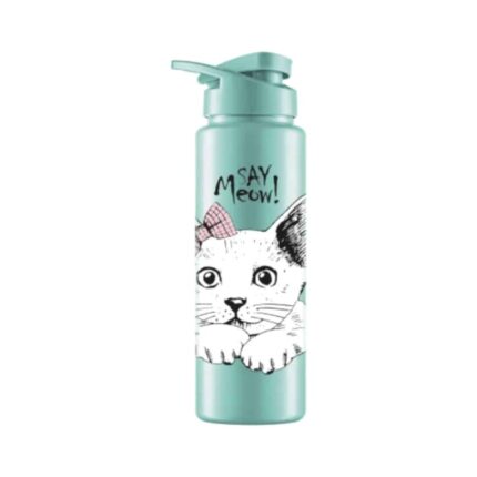 Garrafa Squeeze Sport Baby Cat Verde 750ml - Indústria Bandeirantes