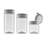 Pote de Plástico Transparente Carrara Safe Were - Industria Bandeirantes