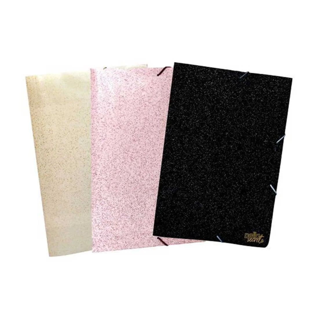 PRODUTOS - 2024-10-15T091903.818 Pasta Aba Elástico Ofício 2cm Dello Secrets - Imagem 1