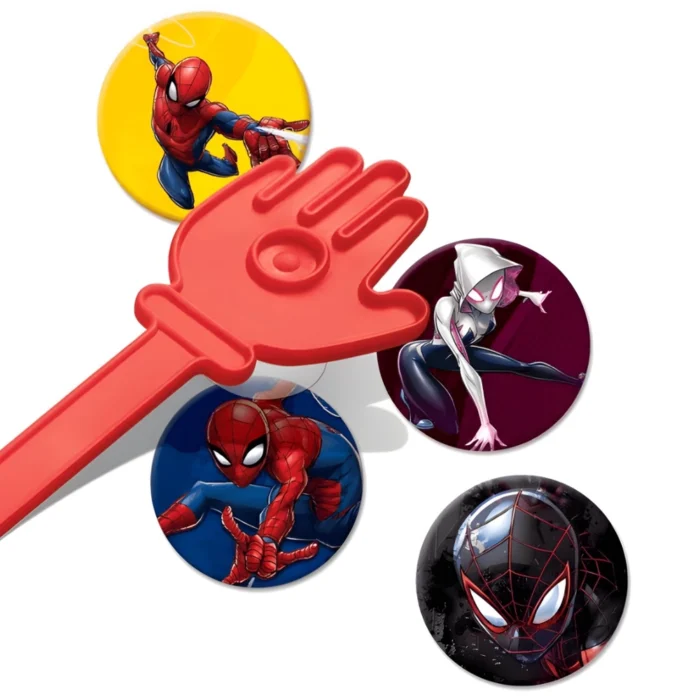 Tapa Certo Homem Aranha Jogo Mesa Spider Man Marvel Estrela - Imagem 3