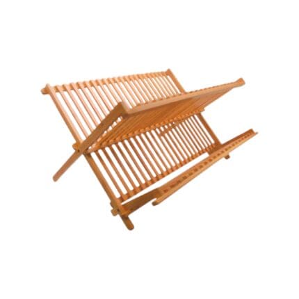 Escorredor de Louça 14 Pratos Bambu - Yins Home