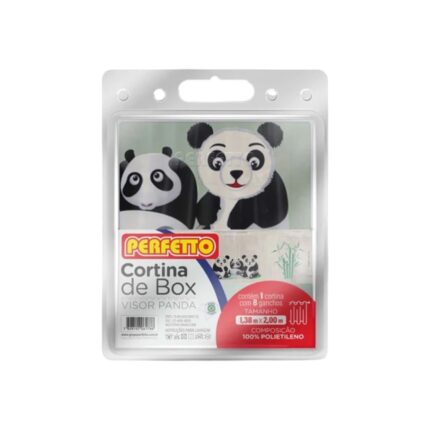 Cortina de Box Visor Panda - Perfetto