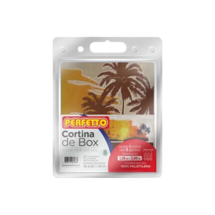 Cortina de Box Visor Pôr do Sol - Perfetto