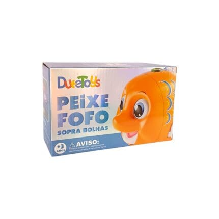Brinquedo Peixe Musical Sopra Bolhas - DuteToys