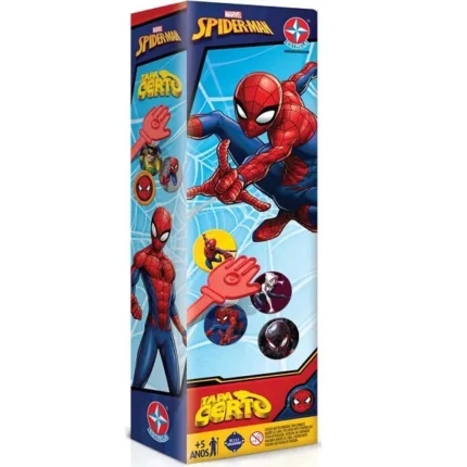 Tapa Certo Homem Aranha Jogo Mesa Spider Man Marvel Estrela