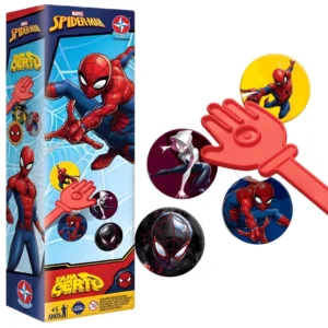 Tapa Certo Homem Aranha Jogo Mesa Spider Man Marvel Estrela - Imagem 2