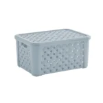 Cesto Organizador Rattan C/ Tampa Grey - Paramount