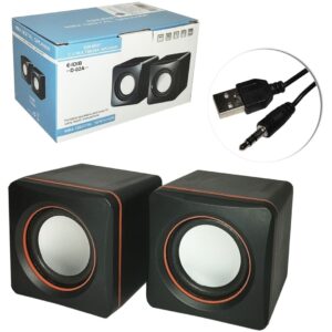 Caixa de Som 2.0 Multimedia Speaker Digital c/ Fio USB - Exocell