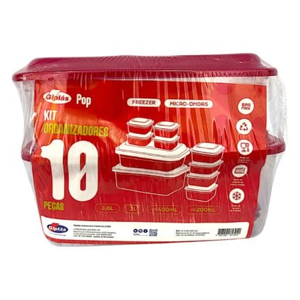 Kit 10 Potes Sortidos - Giplás