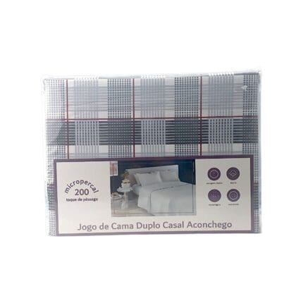 Jogo de Cama Duplo Casal Aconchego - Micropercal