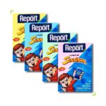 Folha A4 Colorida C/ 100 Unidades Senninha - Report