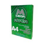 Papel A4 Extra Branco Alcalino 500 Folhas - Mega Paper
