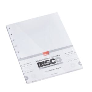 Refil Sem Pauta Para Caderno Disco Inteligente 40 Folhas - Brw - Imagem 3